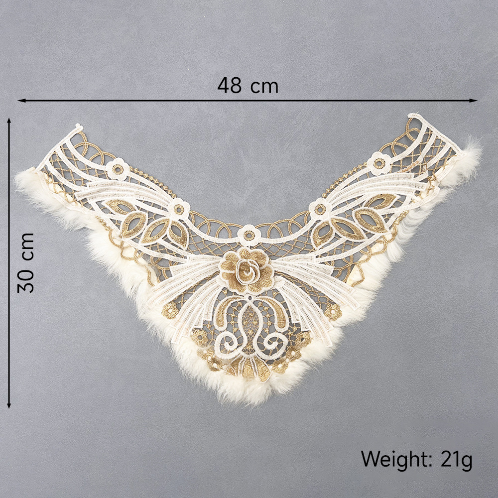 48cm-golden white f0531-3