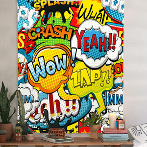 <span class=keywords><strong>Tapisserie</strong></span> murale 3D <span class=keywords><strong>graffiti</strong></span>, tissu psychédélique tendance à suspendre, revêtement mural de fond, couverture de dortoir hippie, serviette de plage - Product Image 1