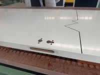 Machine de fraisage automatique CNC pour le travail du bois, perçage de trous de serrures et de fentes de charnières pour portes en bois