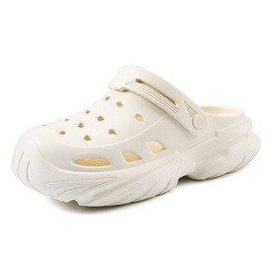 Guru Women's <b>Clogs</b> Platform EVA Breathable Hollow Thick Sole Outdoor Beach Sandals Closed Toe Summer Wear - Product Image 5