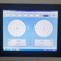 Machine d'équilibrage dynamique à entraînement par anneau, machine d'équilibrage dynamique de petits rotors de moteur, machine d'équilibrage dynamique d'impellers