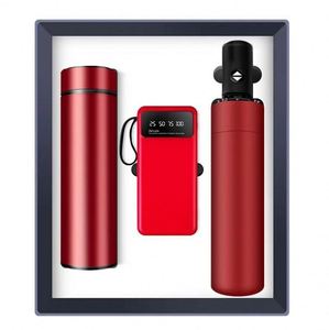 Set de Regalo Corporativo de Lujo 2025: Termo 3 en 1, Masajeador de Cuello, Batería Externa con Soporte para Teléfono - Product Image 4