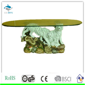 โต๊ะสองเสือสวน polyresin - Product Image 1