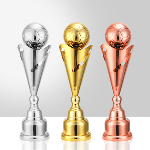 Basketball Football et Volleyball Compétition Trophée <span class=keywords><strong>Coupe</strong></span> Récompenses Souvenir Cadeaux pour Sport Champion Team Awards Trophées en métal - Product Image 1