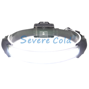 <span class=keywords><strong>Bandeau</strong></span> de chargement USB avec bande de phare COB Mini lampe frontale d'avertissement de sécurité rouge portable - Product Image 5