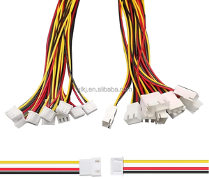 Jst xhr 2.54mm <span class=keywords><strong>3</strong></span> pin kết nối 20 pcs nam cắm và 20 pcs nữ ổ cắm micro dây kết nối với 100mm cáp mở rộng AWG 26 - Product Image 4