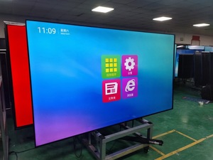 55 65 75 86 98 110inch trong nhà <span class=keywords><strong>LCD</strong></span> cảm ứng hiển thị 4k 75inch bảng điều khiển tương tác 20 điểm kép hệ thống kỹ thuật số bảng tương tác - Product Image 6