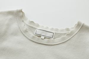 Abito Lungo da Donna Personalizzato a Maniche Corte in Maglia di Cotone Estivo con Inserti Floreali, Elegante Abito Casual in Maglieria da Donna - Product Image 3