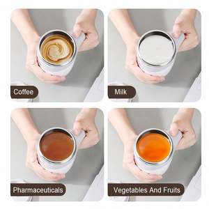 Nouvelle technologie 2026 : Tasse à café auto-mélangeuse magnétique rechargeable par USB, idéale pour les femmes d'affaires – Cadeau d'entreprise - Product Image 6