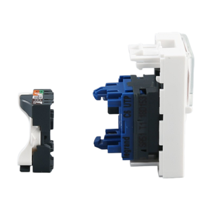 <span class=keywords><strong>Connecteur</strong></span> réseau <span class=keywords><strong>RJ45</strong></span> femelle Keystone Jack <span class=keywords><strong>Legrand</strong></span> Type Français CAT6A/CAT6 UTP 45x45/45*22.5 - Product Image 4