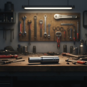 Barre d'extension de douille de 235 1/4 pouces, longueur L, diamètre B - Product Image 3