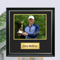 Balle de golf en bois vitrine cadre boîte d'ombre montage mural suspendu table Golf affiche Collection photo verre matériel