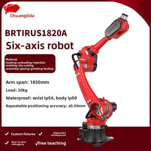 Robot de soudage Braunte, bras robotique industriel à six axes, palettisation professionnelle, manutention, entraînement électrique 20 kg, protection IP40 - Product Image 4