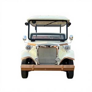 Golf Cart Elettrico Retrò Omologato per Strada, 8 Posti, Certificato CE, Classico per Turismo e Visite Guidate, Prezzo di Fabbrica, Vendita Diretta - Product Image 3