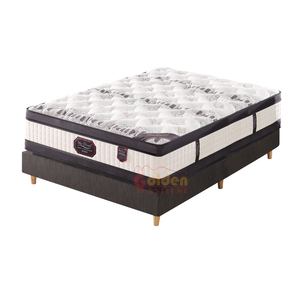 Ipo-allergenico morbido tessuto In lattice materassi <span class=keywords><strong>King</strong></span> <span class=keywords><strong>Size</strong></span> Bonnell tasca A molle elicoidali materasso In una scatola per la vendita - Product Image 5