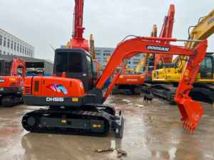 Excavadora Mini Usada Doosan DH55 de 5 Toneladas, Excavadora Pequeña de Segunda Mano Doosan DH55, DH55 DH60 DH70 DH80, Precio Competitivo - Product Image 2