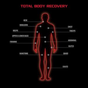 Pistola masajeadora muscular portátil de carga tipo C con cinco velocidades ajustables, Mini pistola de masaje de tejido profundo - Product Image 2