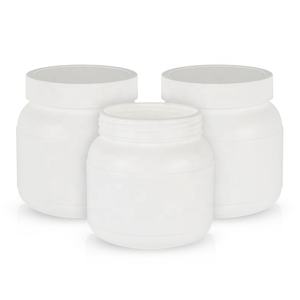 HDPE Bottle Body Butter Jar High Quality Material Protein Powder Packaging Food Grade Plastic Food Grade <b>Containers</b> - Product Image 2