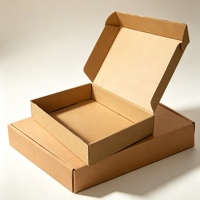 Logo personnalisé Eco E Flute carton ondulé grand emballage expédition boîte postale