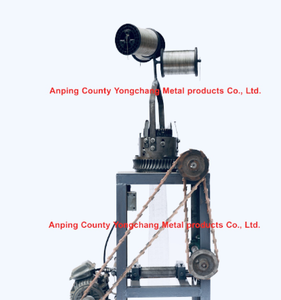 Máquina de Tejer Circular Crocket con Alambre de Acero Inoxidable de 0.1mm y 0.13mm para Filtro de Líquido y Malla Protectora - Product Image 1