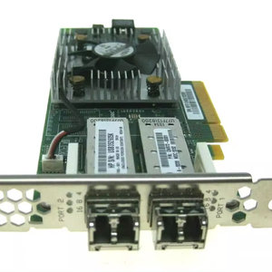 Tarjeta HBA de Bajo Perfil QLE2662 3pcn3 de Doble Puerto y 16 GB SFP+, Canal de Fibra Ethernet de 10/100 Mbps para POWEREDGE THINKSYSTEM - Product Image 1