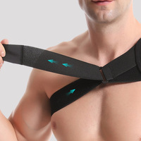 Sangle de soutien d'épaule OEM en gros, coussin de soutien d'épaule, ceinture de soutien, attelle de sport, entraînement de musculation, protection d'épaule réglable