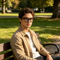 Lunettes de vue vintage carrées en acétate pour hommes, lunettes optiques de luxe rétro pour femmes, verres transparents, montures tendance, vente en gros