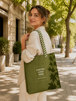 Sac fourre-tout publicitaire en papier DUPONT - Sac à main pour fille tendance, personnalisable, en tissu jacquard, imprimé avec logo, lavable
