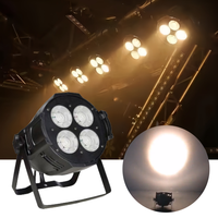 Projecteur LED Par à quatre yeux COB 200W 4*50W 2-en-1 RGBW avec contrôle DMX512 pour DJ Disco Party Bar Club