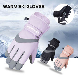 Gants de ski d'hiver à écran tactile, gants de cyclisme d'hiver personnalisés, gants de conduite sur neige imperméables et coupe-vent, durables et écologiques - Product Image 2