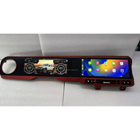 24.6 pouces 4G + 64G Android Cluster écran 2din récepteur stéréo Autoradio Gps pour Jeep Wrangler Jl Gladiator 2018-2023