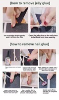 Ongles Press-On de Luxe Faits Main Jaune Citron Ombré avec Design Ours en Cristal 3D Réutilisables Stiletto Courts pour Doigts – Faux Ongles de Salon