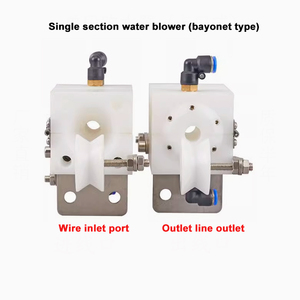 เครื่องเป่าลมน้ำและอากาศแบบสายพานแบนอะลูมิเนียมพร้อมมอเตอร์ PLC เกียร์ แบริ่ง และเครื่องยนต์ - Product Image 6