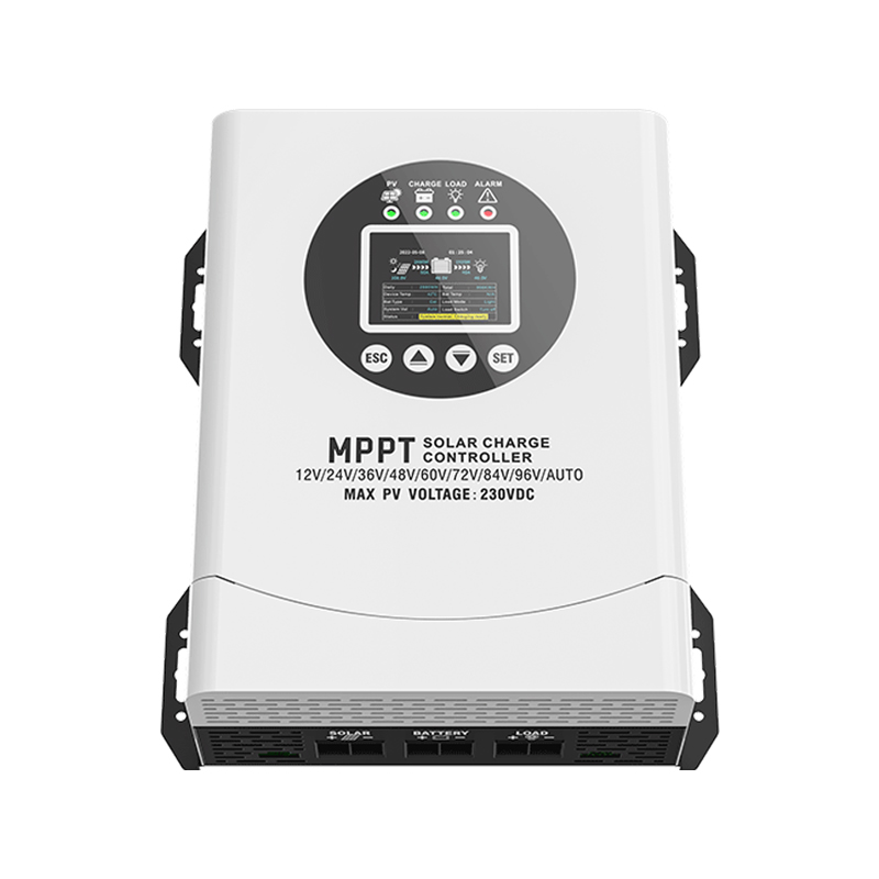 SOGTICPS 100 A MPPT Solar laadregelaar, 12 V, 24 V, 36 V, 48 V, lcd-display, beeldscherm, batterij, intelligente regelaar met maximale 100 V ingang, dual USB voor loodzuur/lithiumbatterijen