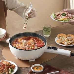<span class=keywords><strong>Wok</strong></span> Eléctrico Alemán Totalmente Automático, Multifuncional, de Gran Capacidad, Antiadherente, para Hogar y Dormitorio, con Funciones de Parrilla y Olla Caliente - Product Image 4