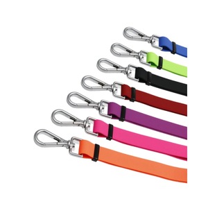Laisse de dressage pour chien en PVC, couleur unie, personnalisée, pour la promenade des animaux de compagnie - Product Image 3