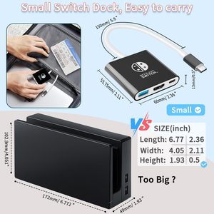 Tuti Bán Buôn Chuyển Đổi 2 <span class=keywords><strong>USB</strong></span> Hub Chuyển Đổi <span class=keywords><strong>Dock</strong></span> <span class=keywords><strong>USB</strong></span> 3.0 Hub Với 100W Sạc Chức Năng Docking Station Cho Chuyển Đổi 2 - Product Image 5