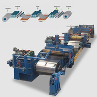 Machine de découpe de métal entièrement automatique pour la production de bandes étroites à partir de bobines d'acier