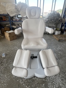 เตียงเสริมความงามแบบแยกขา 2 มอเตอร์ 4 มอเตอร์ ไฟฟ้า ปรับระดับได้ พร้อมรีโมทควบคุมที่เท้า สีสั่งทำได้ สำหรับใช้ในร้านเสริมสวย - Product Image 2