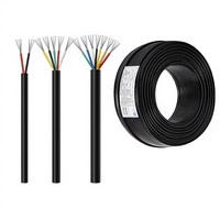 Kabel PVC Fleksibel Listrik 18 16AWG UL2464 2/3 Inti Konduktor Tegangan Rendah untuk Penerangan LED Otomotif