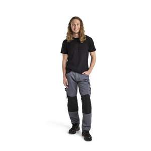 BLAKLADER - 155618609499C62 Pantalon sans poches à clous Gris/Noir-PANTALON DE TRAVAIL EAN 7330509594469 PANTALON DE TRAVAIL CARGO - Product Image 3