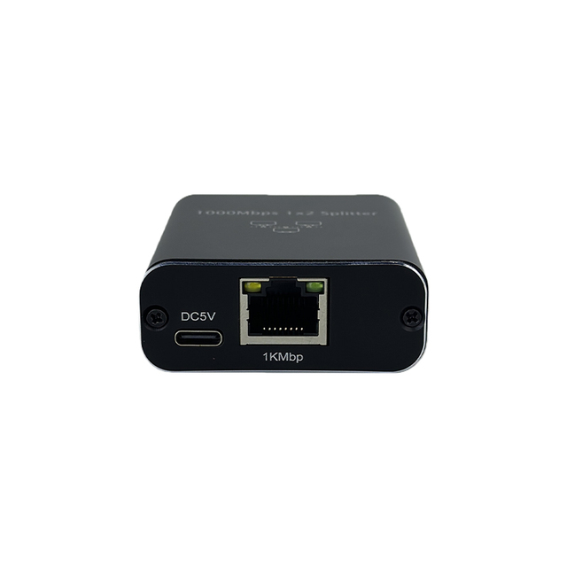 Wholesale Gigabit Ethernet 1 to 2 Port High Speed 10/100Mbps POE RJ45 Internet Splitter Adapter for Cat6/Cat7/Cat8 Cables
