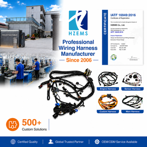 Untuk Solusi Kabel Harness Otomotif Kustom, Perakitan Kit Kabel Harness Mesin Tembaga Berlapis Timah PTFE PVC, Produsen Profesional - Product Image 2