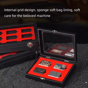 Caja de almacenamiento para encendedores, expositor de encendedores con múltiples compartimentos, caja de colección de encendedores vintage a prueba de viento - Product Image 3