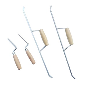 Ensemble <span class=keywords><strong>de</strong></span> jointeurs <span class=keywords><strong>de</strong></span> briques professionnels <span class=keywords><strong>de</strong></span> 8 mm avec manche en bois - Truelle <span class=keywords><strong>de</strong></span> maçonnerie robuste pour les joints <span class=keywords><strong>de</strong></span> mortier et le jointage des murs - Product Image 4