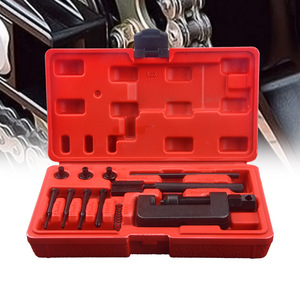 Chain Breaker Tool Set 13 Piece Chromium Vanadium Steel Chain Remover Repair Kit Automotive Bicycle Motorcycle Use - Product Image 2