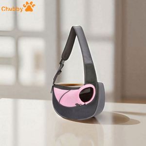 Sac de transport pour chiot 2025 S/L, sac à bandoulière pour chien de voyage en plein air, sac à main confortable en maille Oxford, pochette de transport simple - Product Image 4