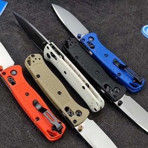 Cuchillo Plegable BUGOUT 533/535 para Campismo y Actividades al Aire Libre, Mango de Fibra de Vidrio y Nailon, Cuchillo de Bolsillo para Campismo - Product Image 4