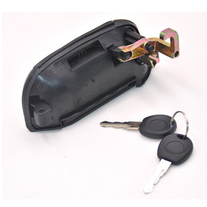 Poignée de porte avant droite Volkswagen 701837206 avec 2 clés, pièce de rechange en plastique - Product Image 5