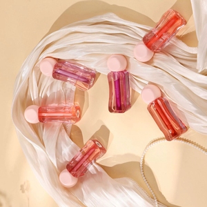 Aceite Labial Vegano Orgánico Nude Personalizado al por Mayor con Etiqueta Privada MLM, Hidratante, de Larga Duración, Brillo Labial Transparente y Brillante - Product Image 4